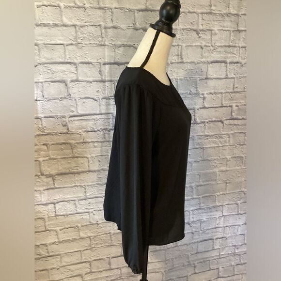 LOFT Black Blouse - Picture 3 of 5